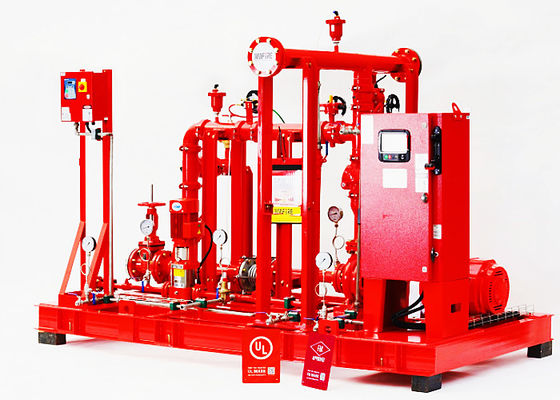 NMFIRE 750 GPM Slide Pump de fuego de boca de paquete de aspiración de extremo EDJ sistema de bomba de fuego