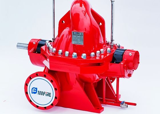 NMFIRE Bombilla de incendios de dos etapas con caja horizontal dividida con motor diesel