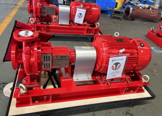 100 GPM bomba de succión de extremo impulsada por motor eléctrico