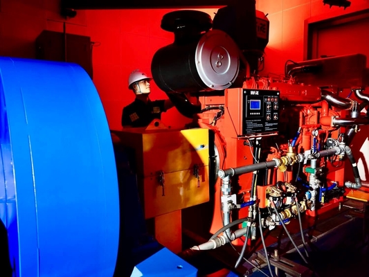 Potente motor diésel duradero motor de bombeo de incendios y tanque de combustible Capacidad 50-550 galones 1250GPM