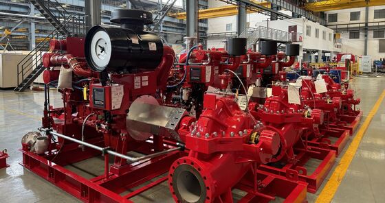 SCF250-200-600 Bomba de fuego de caja dividida impulsada por motor diesel 4500 GPM Certificado UL/FM