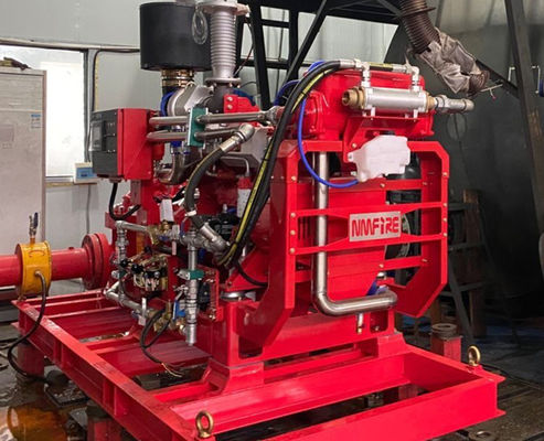 NM6-114B Motor diesel Conducción de la bomba de incendios UL Listed FM Aprobado