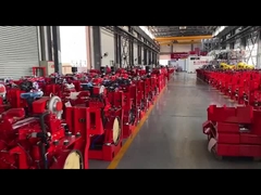 Centro de la prueba del motor diesel