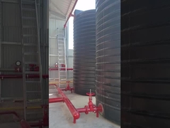 250 GPM @ 102 PSI Tipo de succión de la bomba de agua de combate de incendios