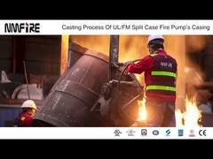 Proceso de fundición de la carcasa de la bomba de incendios UL/FM
