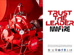 Sistema de paquete de bombas de incendios de caso dividido NFPA20 UL/FM 1D+1E+1J