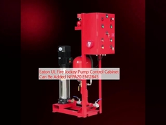 Se puede añadir el gabinete de control de la bomba Eaton UL Fire Jockey NFPA20 EN12845